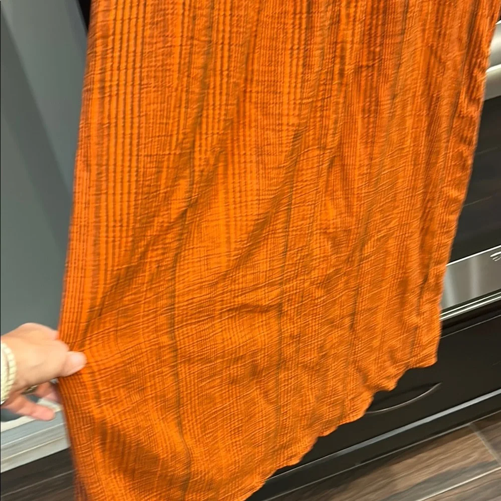Free People Orange Maxi Dress